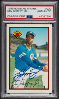  1989 Bowman Ken Griffey Jr Rookie Card : Collectibles & Fine Art