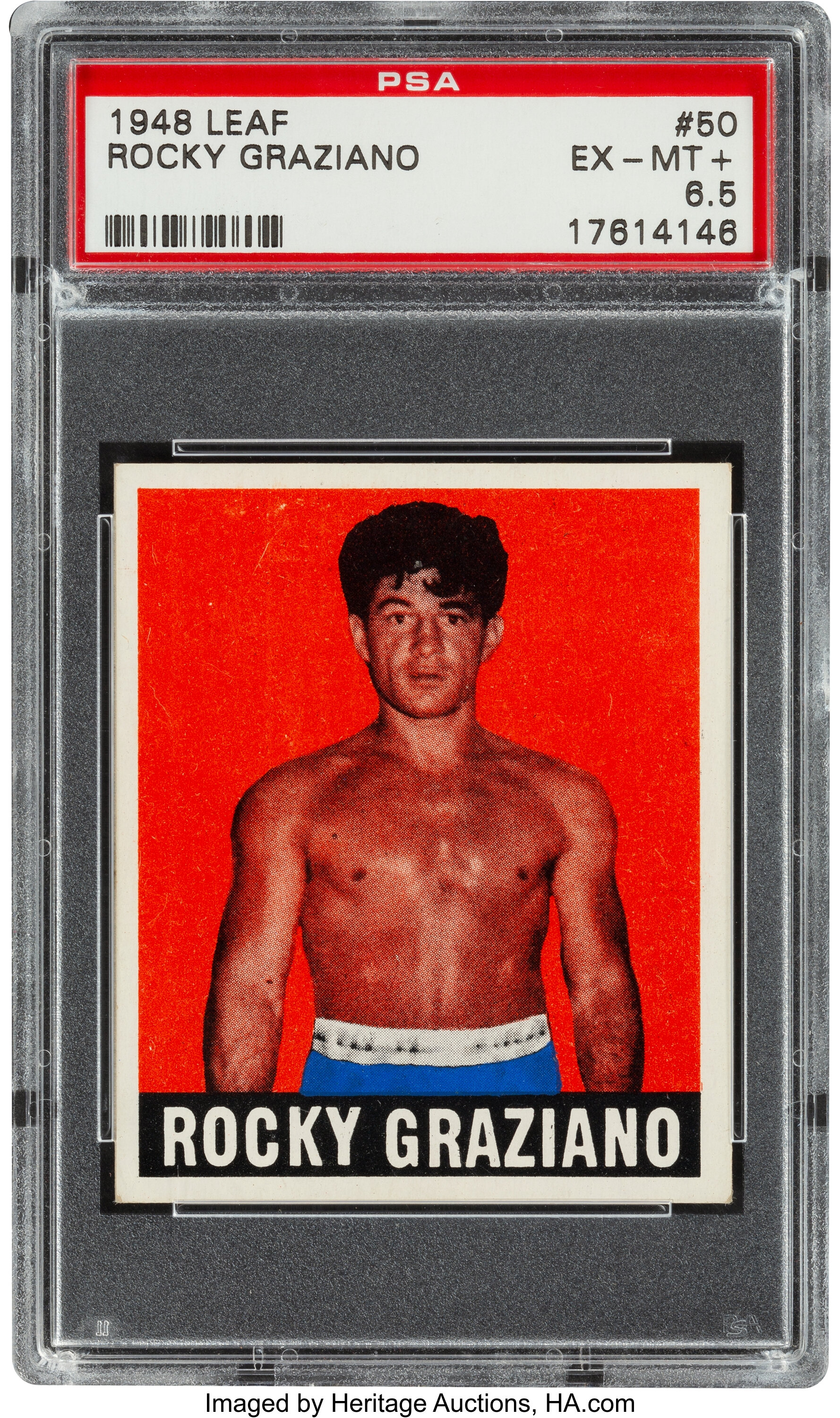 Rocky Graziano Autograph Memorabilia for Sale | Value Guide | Heritage ...