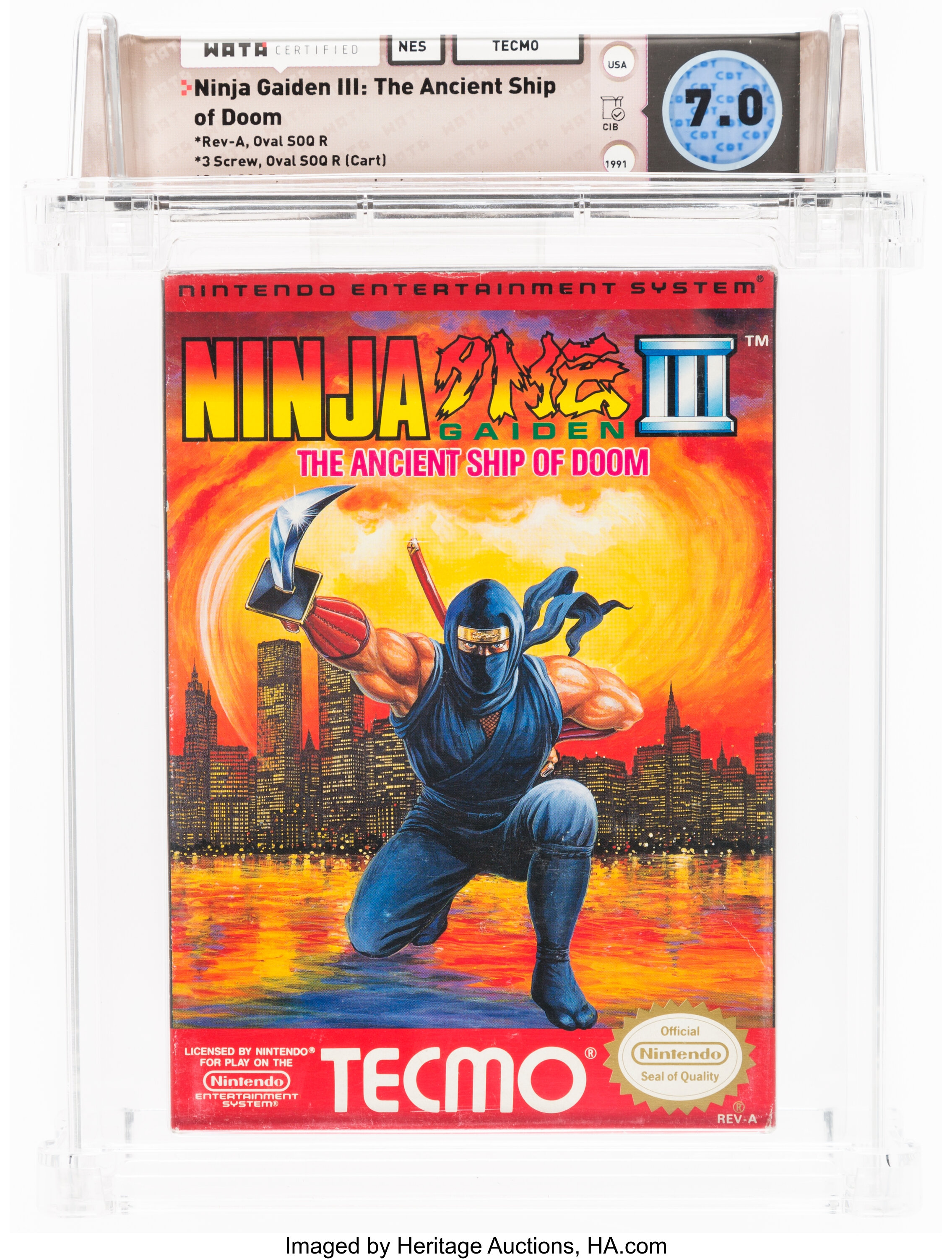 Ninja gaiden best sale iii nes