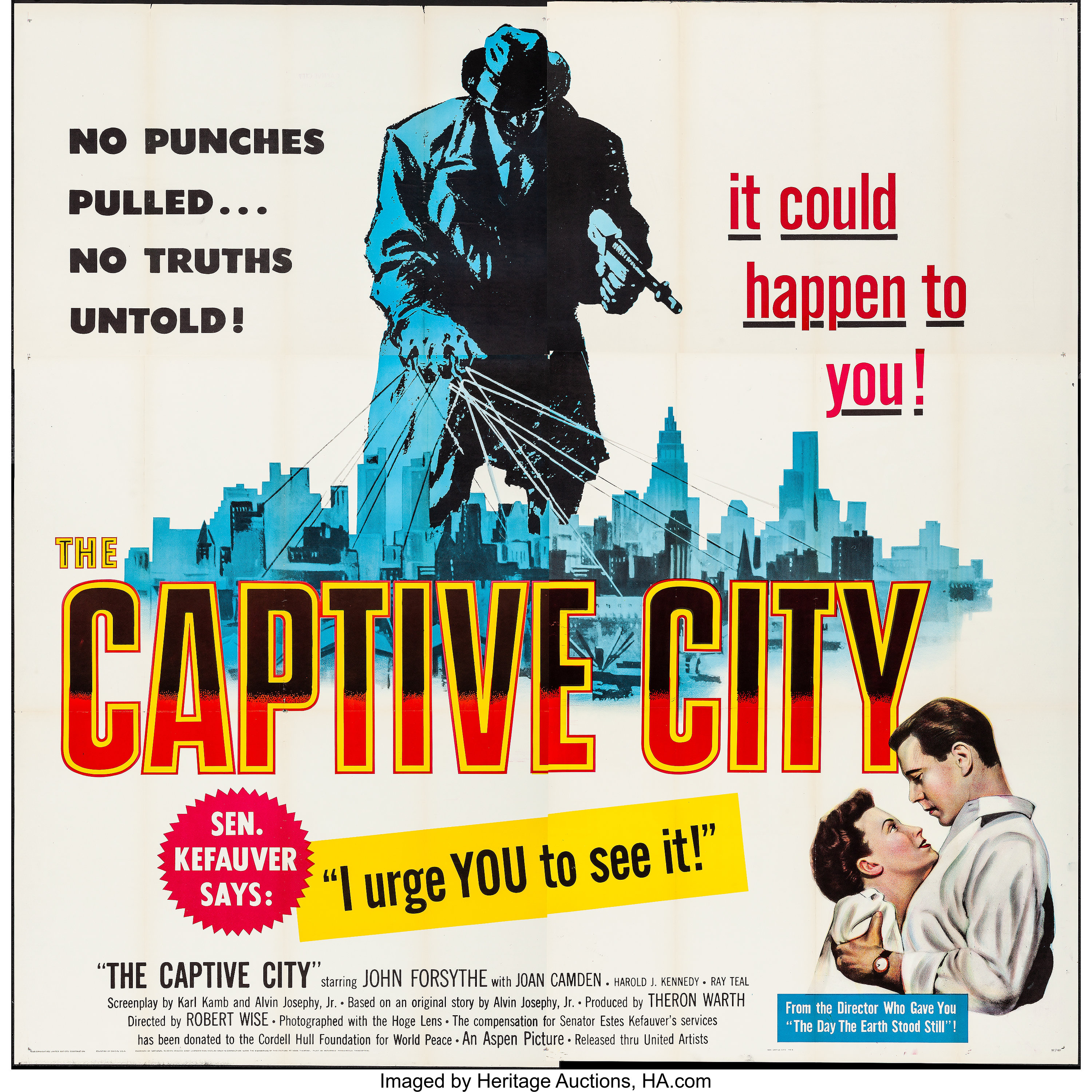 The Captive City, Six Sheet, Movie Posters