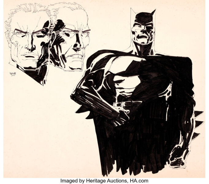 batman frank miller logo