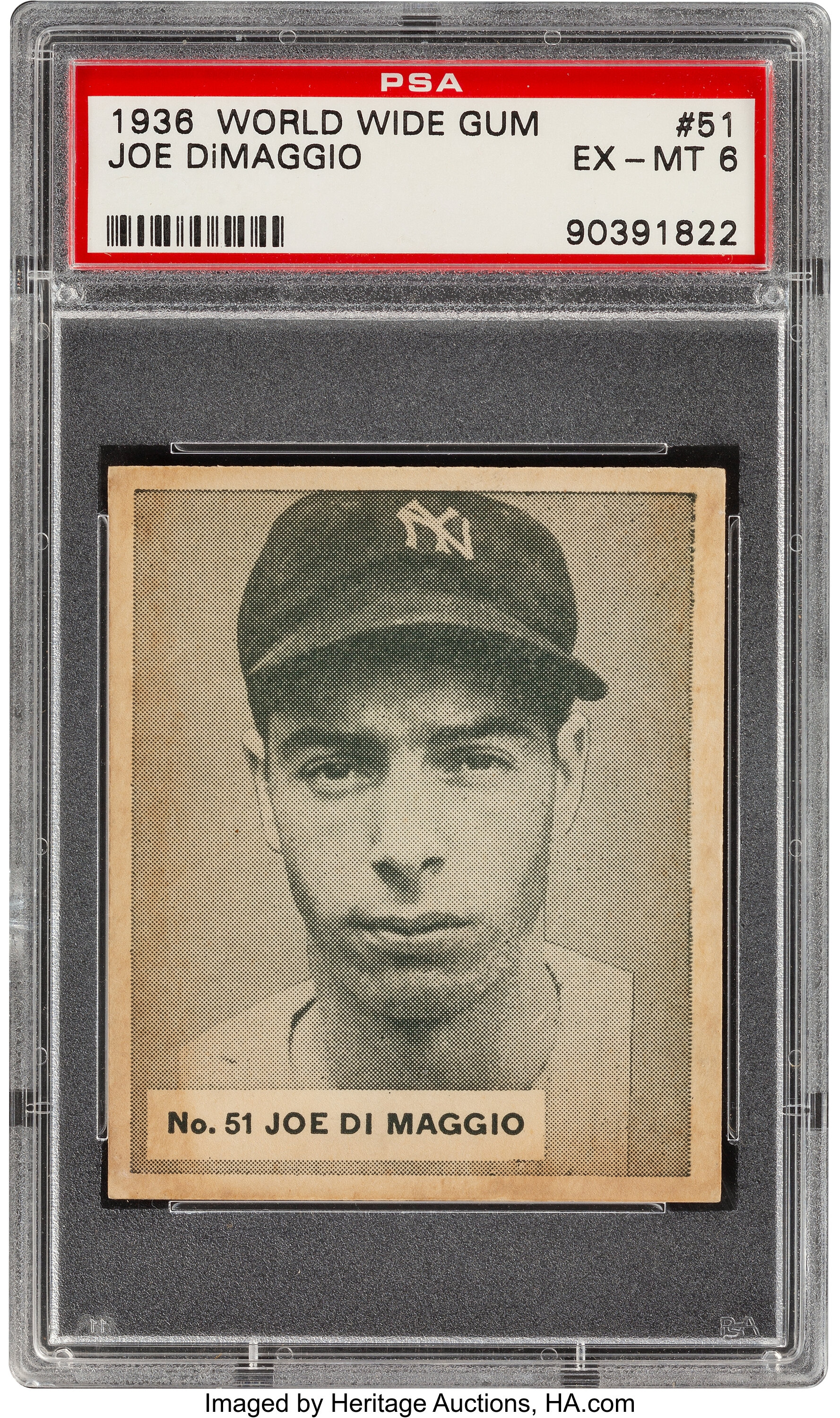 Joe DiMaggio Baseball Cards, Rookie Cards, Memorabilia, More