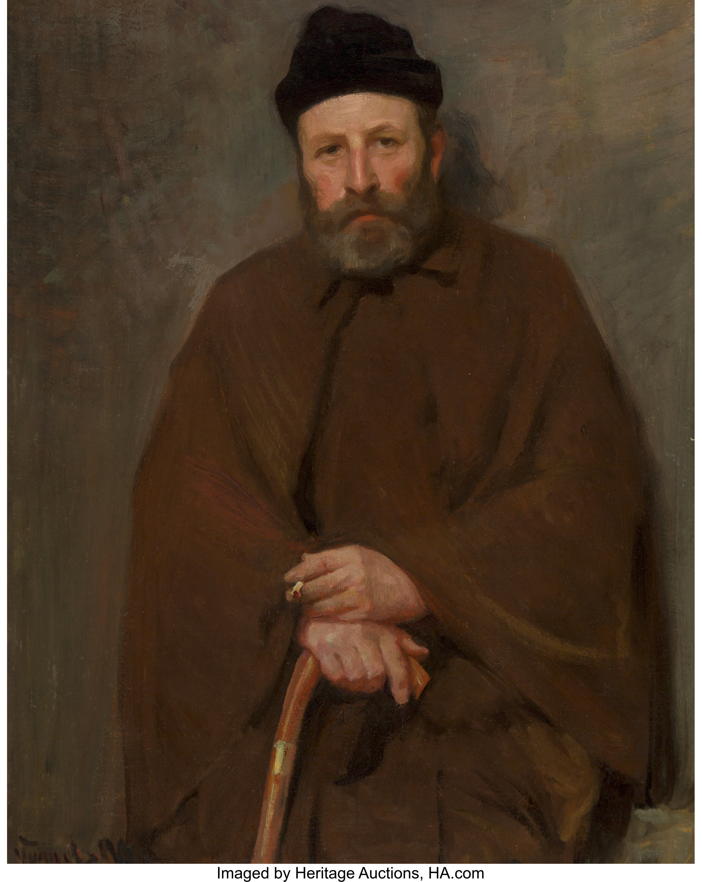Robert William Vonnoh (American, 1858-1933). Portrait of Arthur