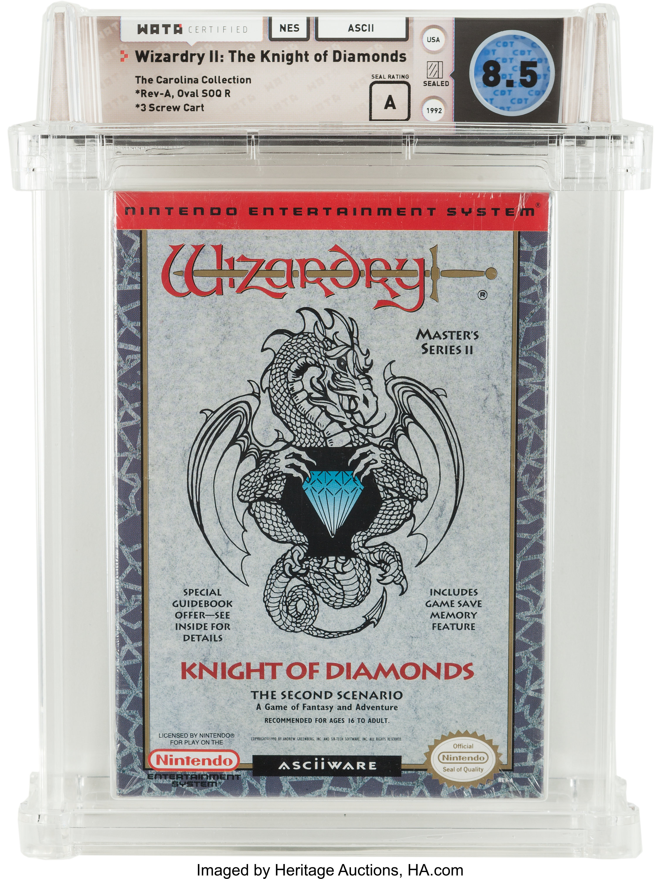 Wizardry Master Series Ii Knight Of Diamonds Carolina Collection Lot Heritage Auctions