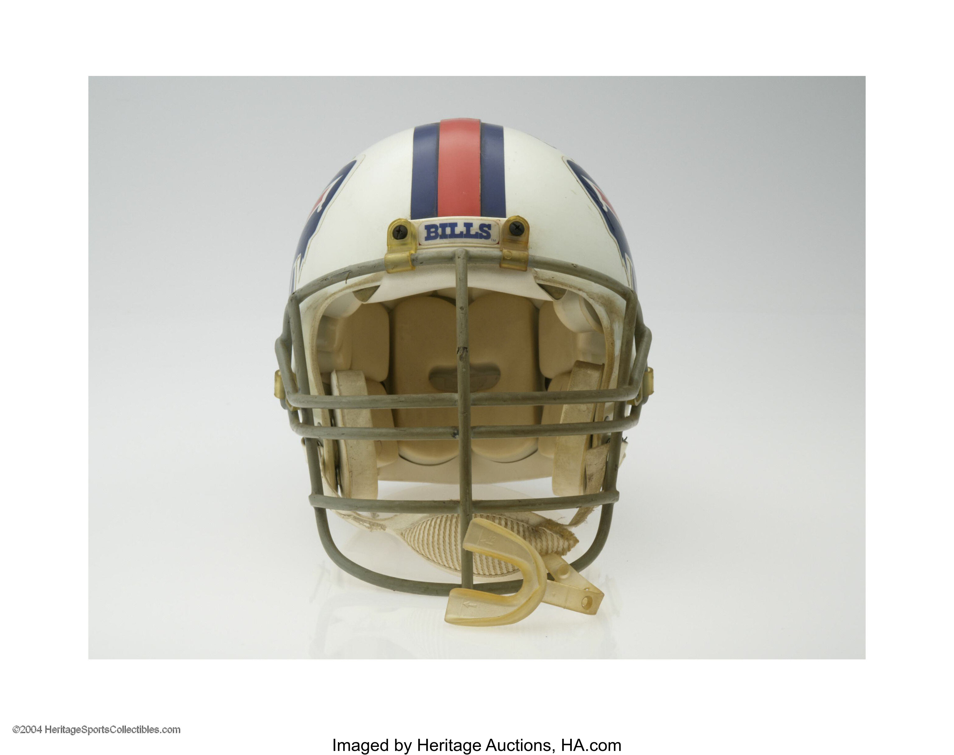 Buffalo Bills 1990s Riddell Pro Helmet Autographed By O.J.