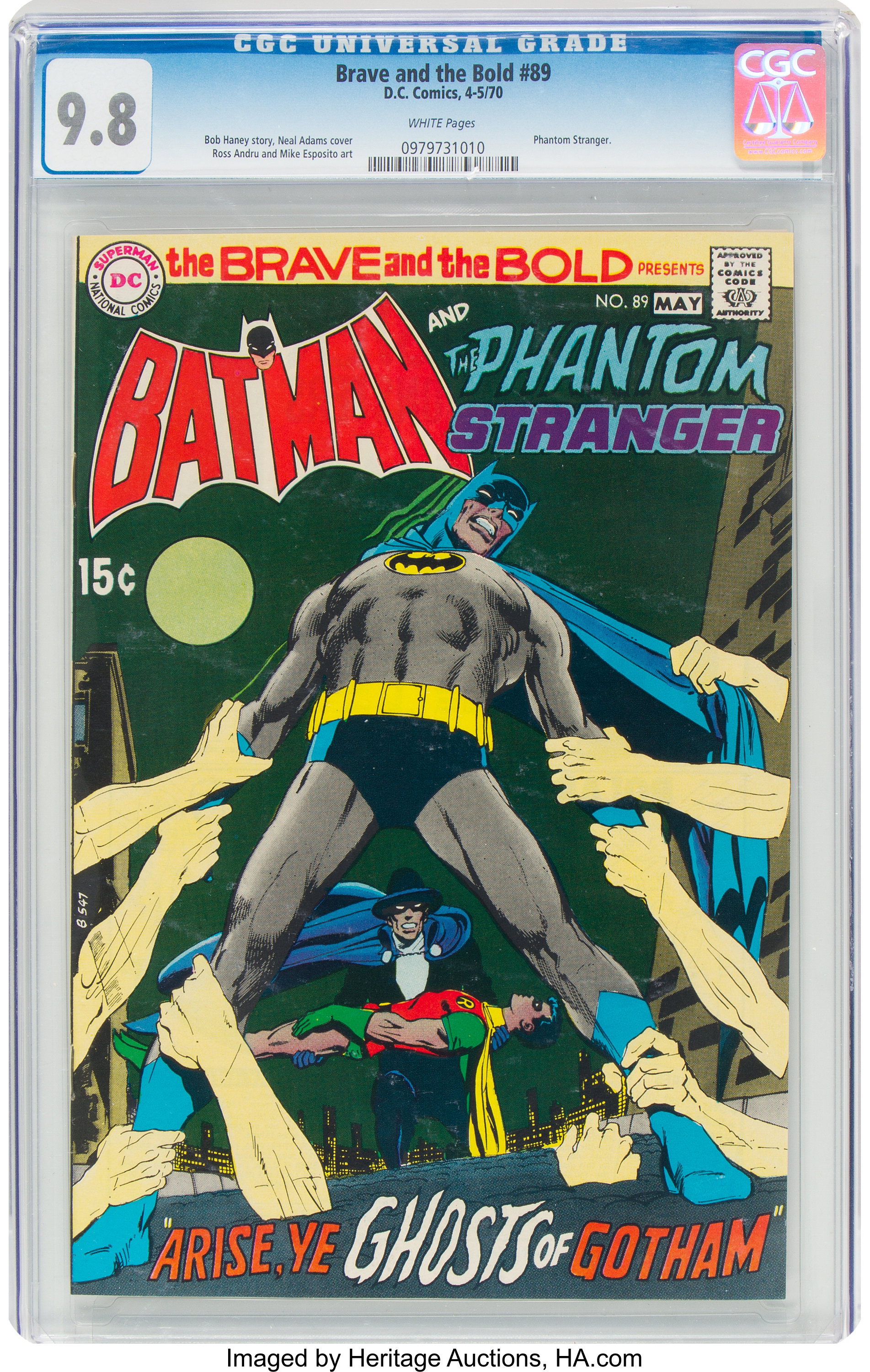 The Brave and the Bold #89 Batman and the Phantom Stranger (DC, | Lot  #96408 | Heritage Auctions