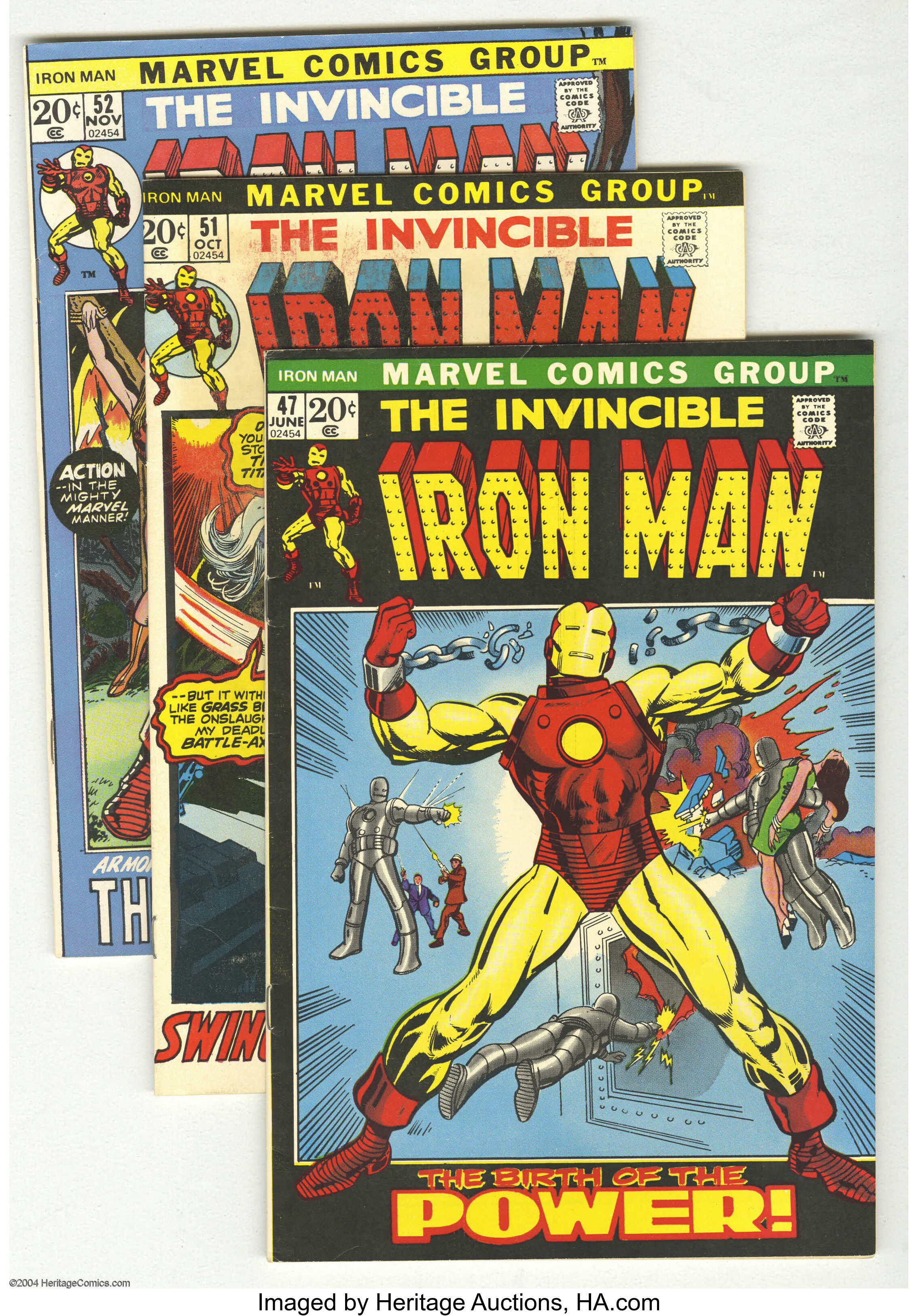 Iron Man Group Marvel 1973 Condition Average Vf This Group