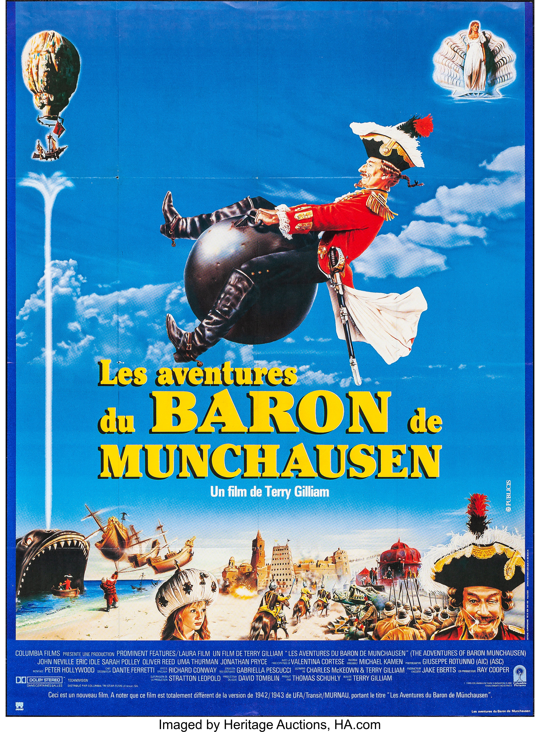 the adventures of baron munchausen robin williams