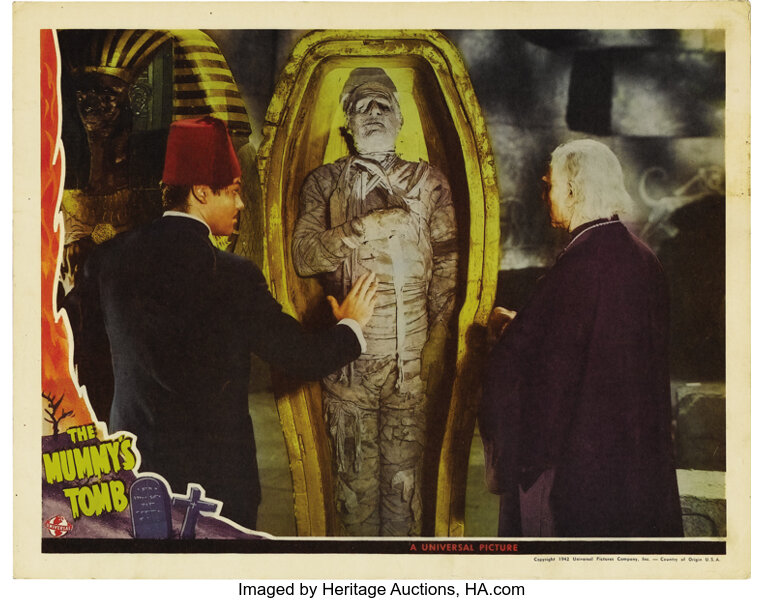 The Mummy S Tomb Universal 1942 Lobby Card 11 X 14 Lon Lot 260 Heritage Auctions