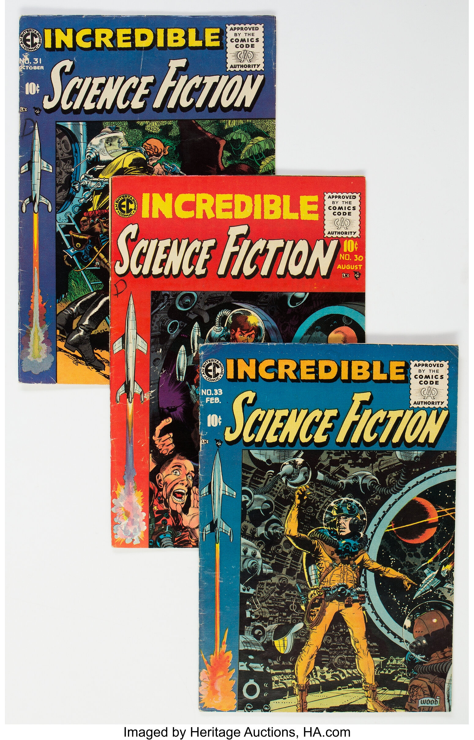 Incredible Science Fiction 30 33 Complete Series Group Ec Lot Heritage Auctions