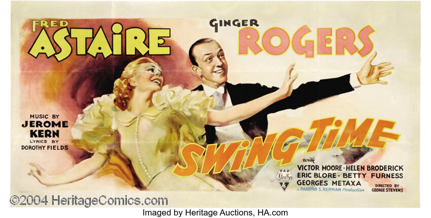 Swing Time Rko 1936 Movie Posters Musical Lot