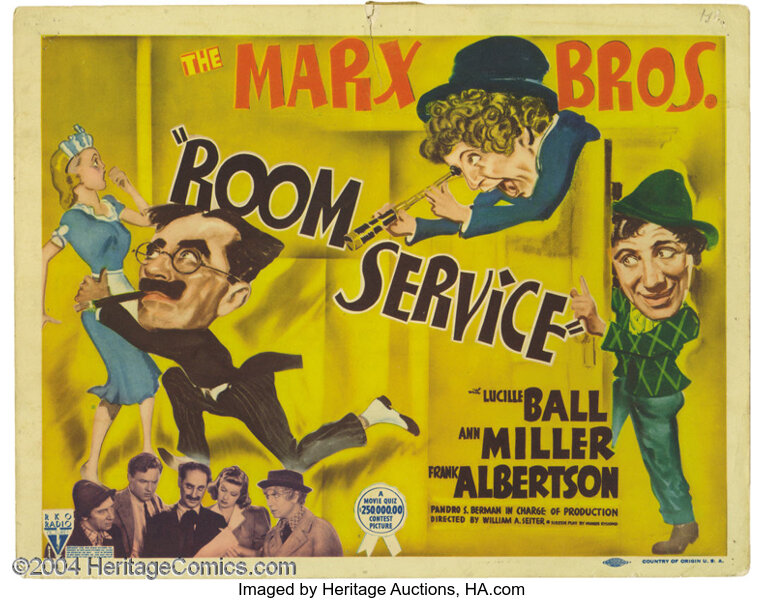 Room Service Rko 1938 Movie Posters Comedy Lot