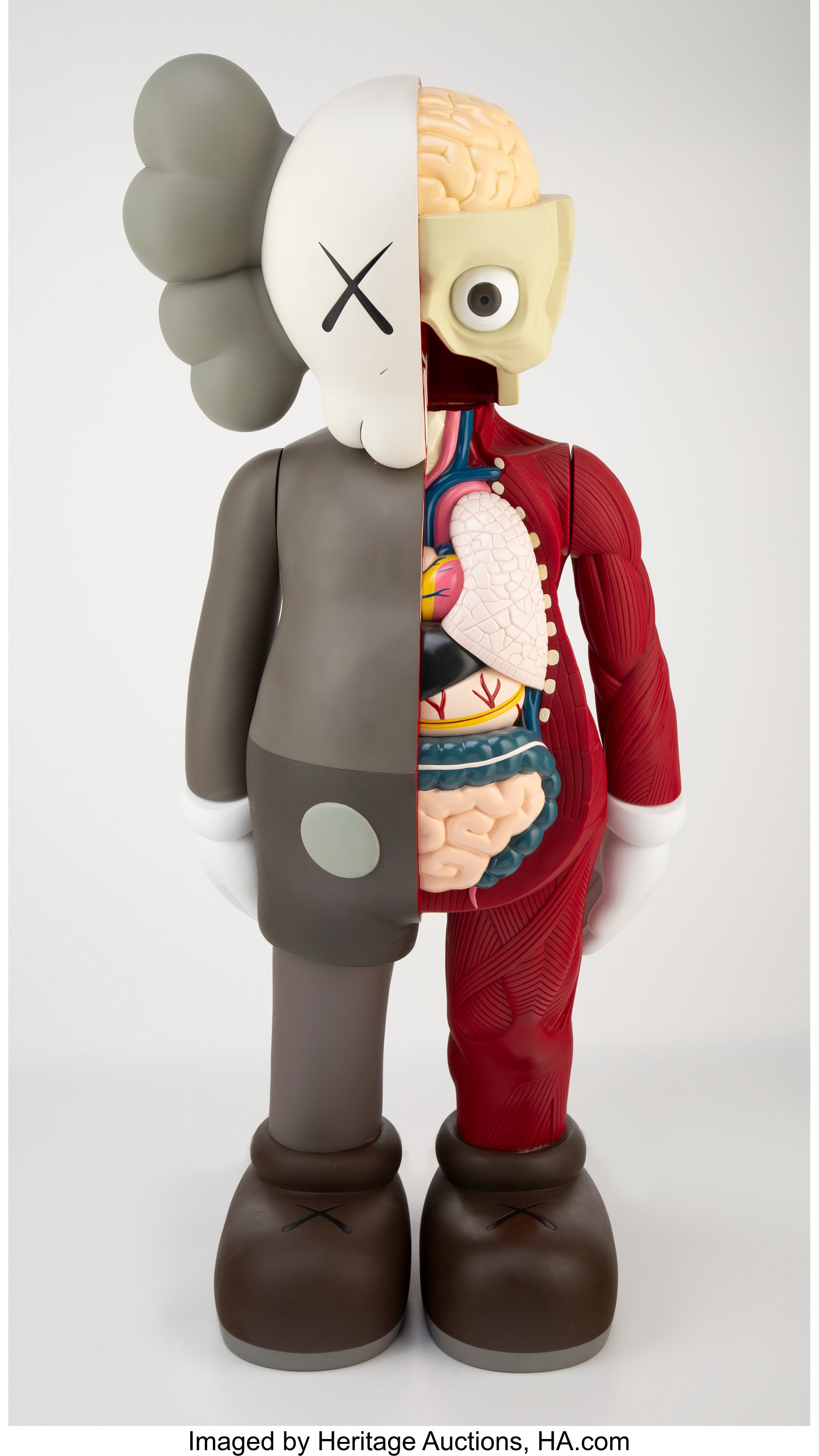 KAWS (b. 1974). 4FT Dissected Companion, 2009. Fiber-reinforced