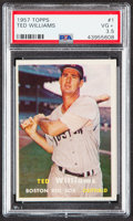 1957 Topps Ted Williams #1 SGC 5 - Legends Fan Shop