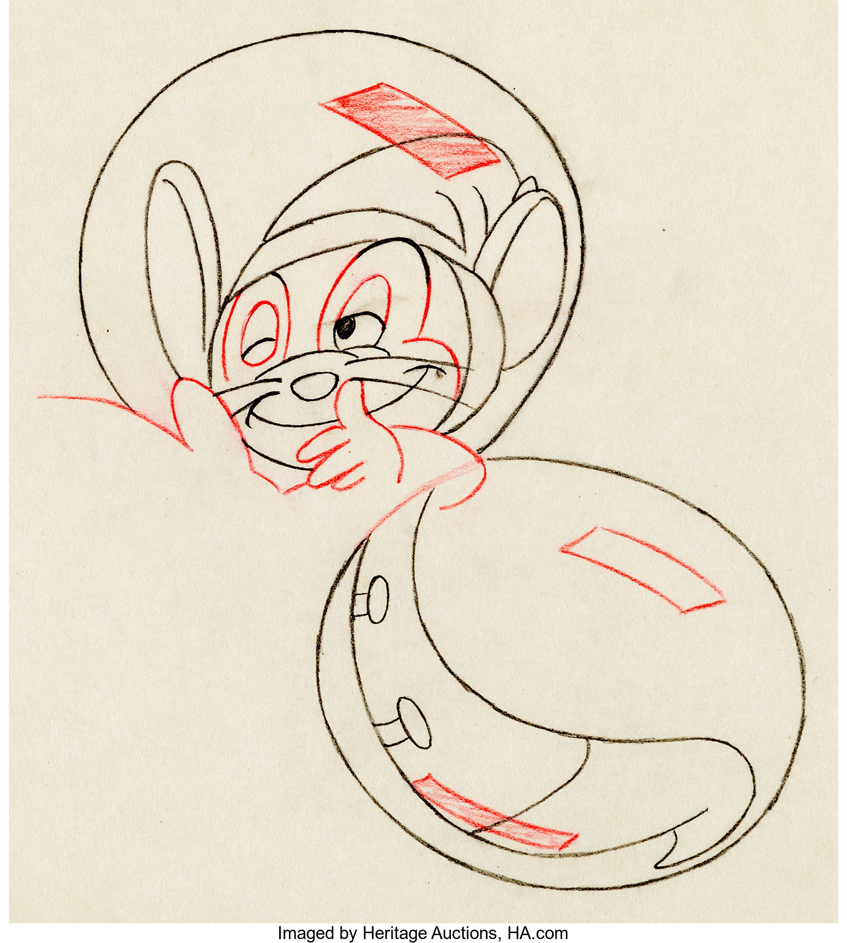  Dumbo Timothy Mouse Animation Drawing Color Model and 