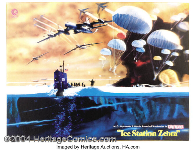 ice station zebra movie poster