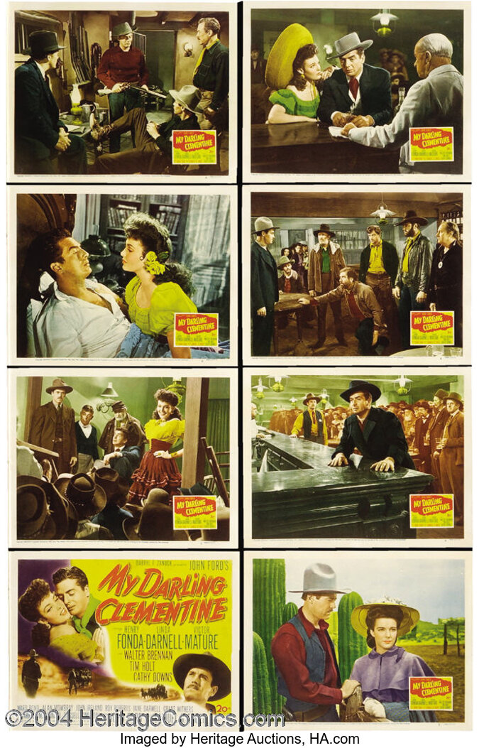 My Darling Clementine th Century Fox 1946 Movie Posters Lot 194 Heritage Auctions