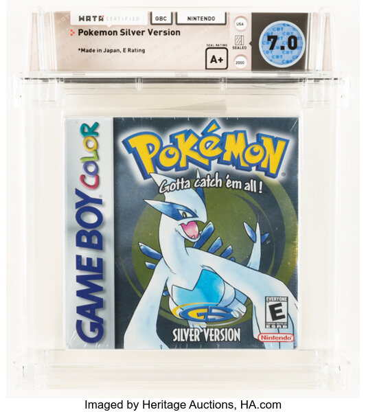  Pokemon, Silver Version : Nintendo Game Boy Color: Video Games