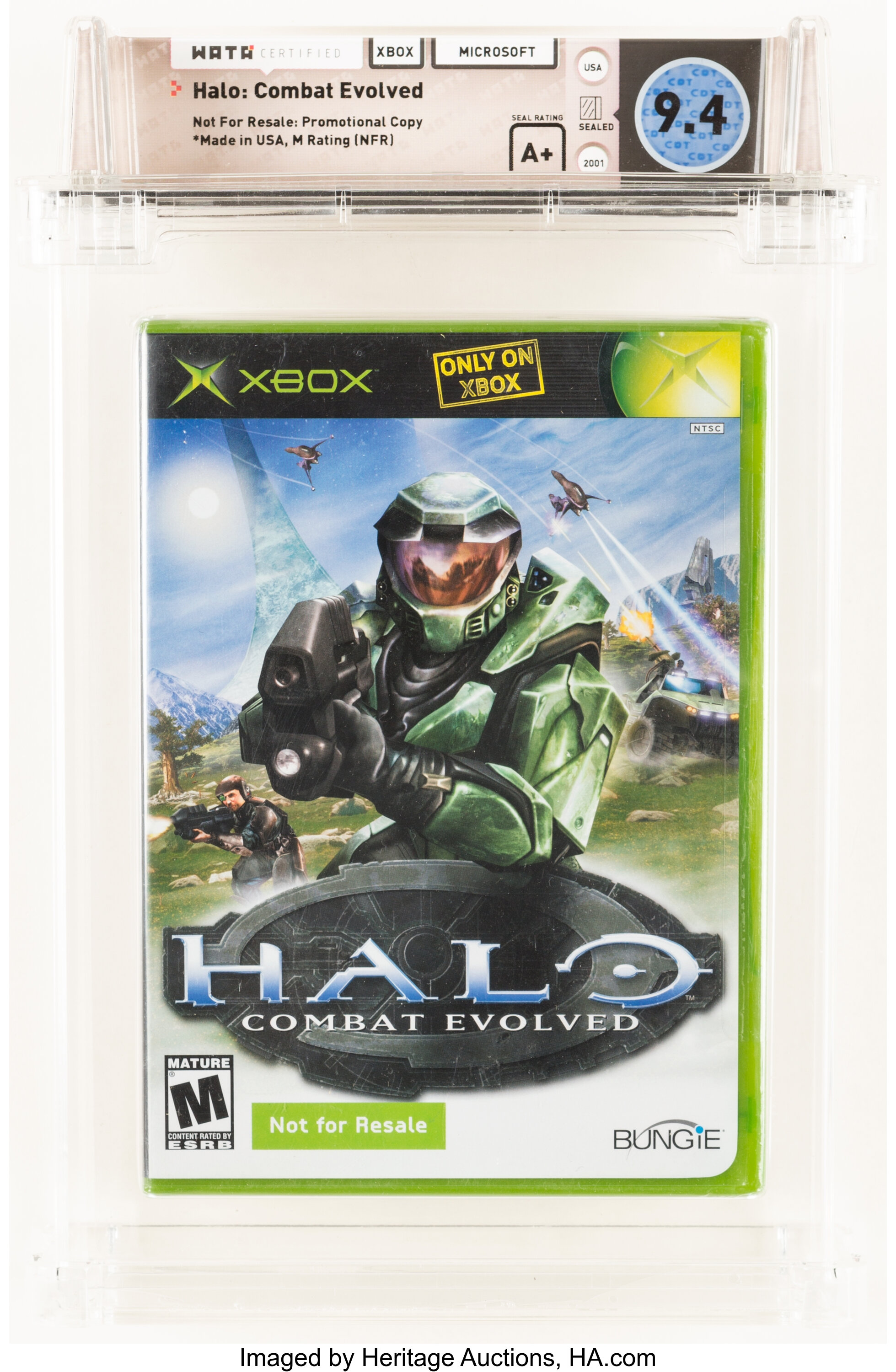 Halo: Combat Evolved Xbox Not For Resale Edition