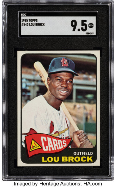 1969 Topps Lou Brock