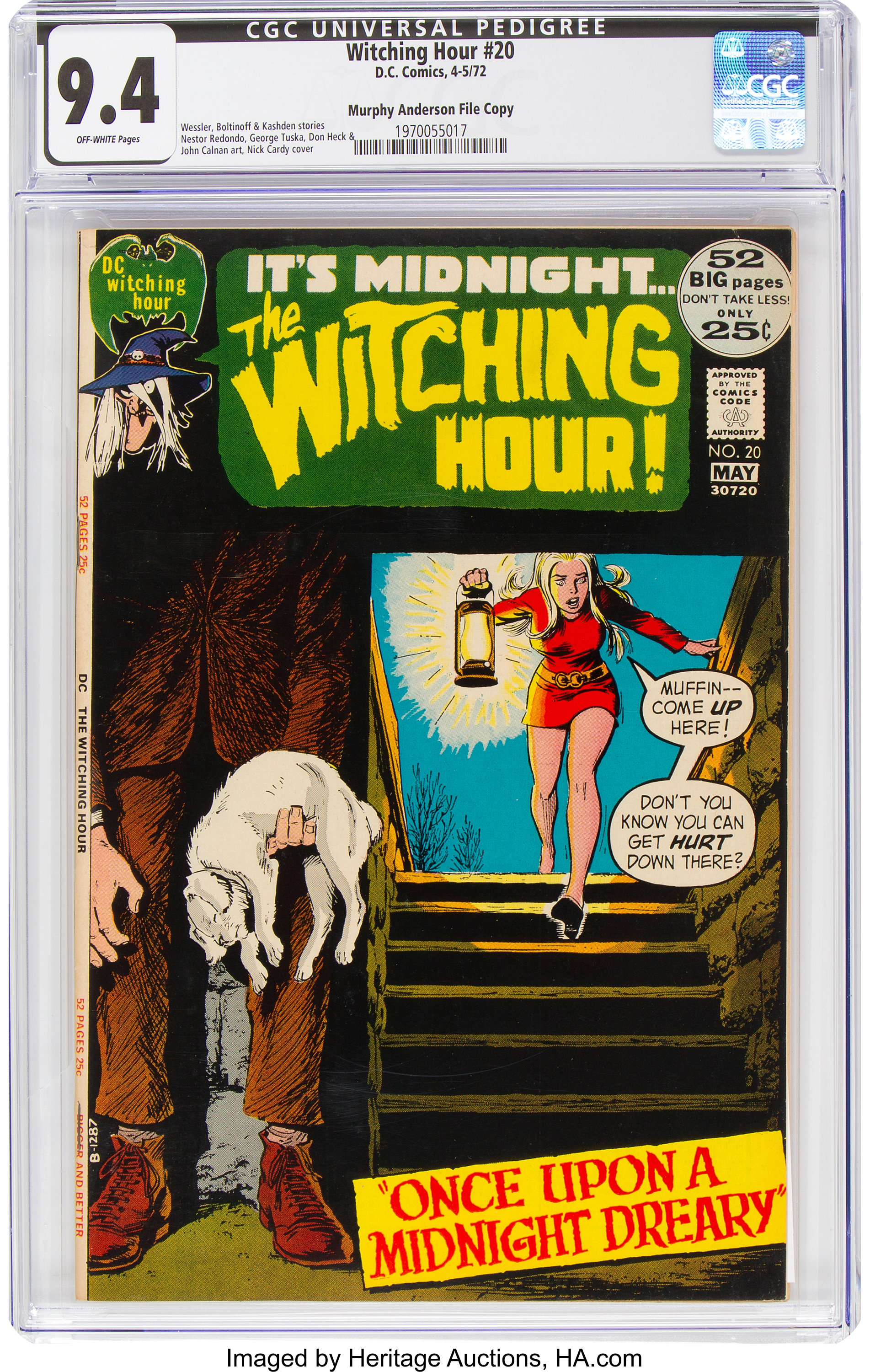 The Witching Hour Murphy Anderson File Copy Dc 1972 Cgc Nm Lot Heritage Auctions