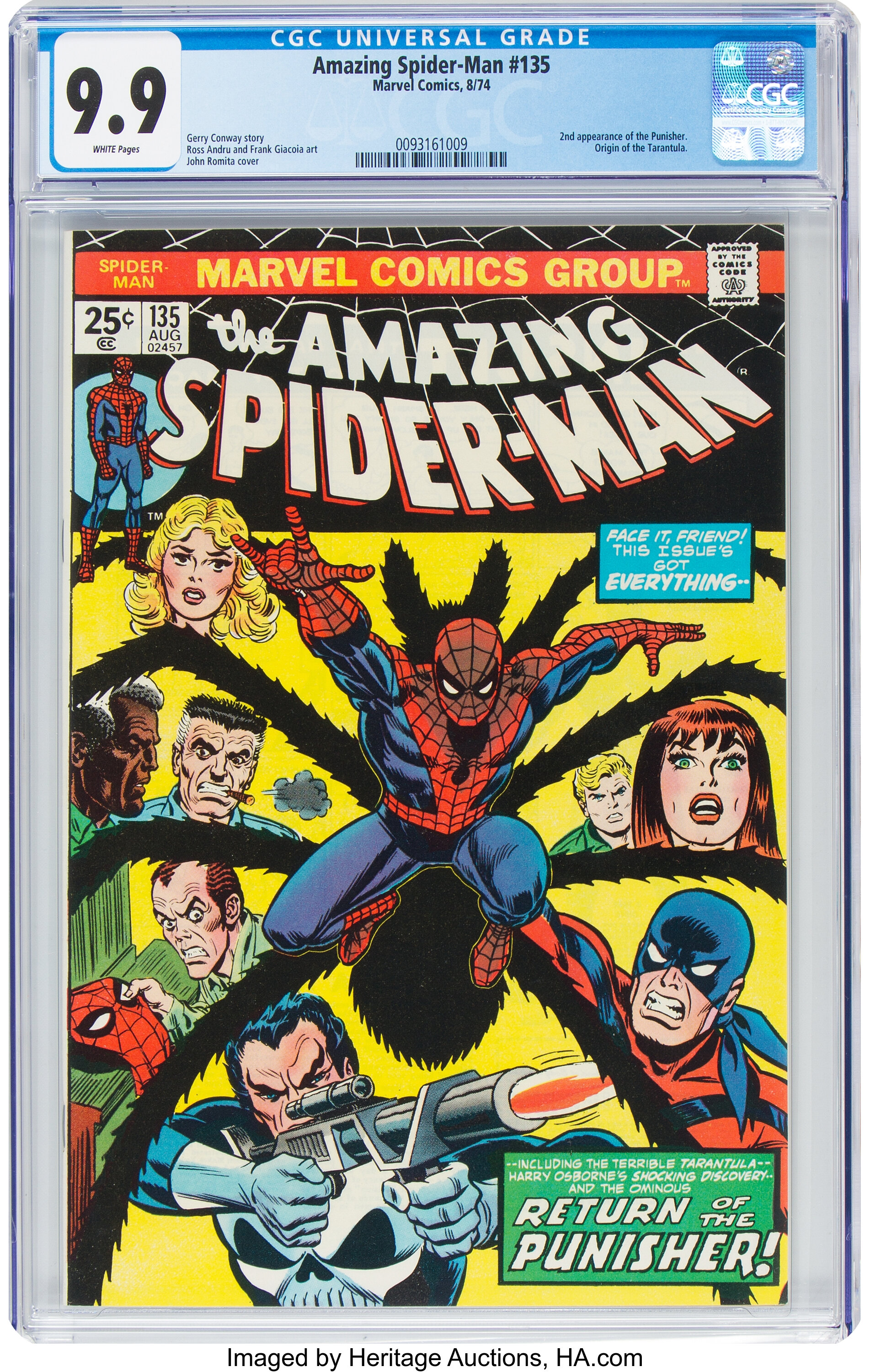 How Much Is The Amazing Spider-Man #135 Worth? Browse Comic Prices |  Heritage Auctions