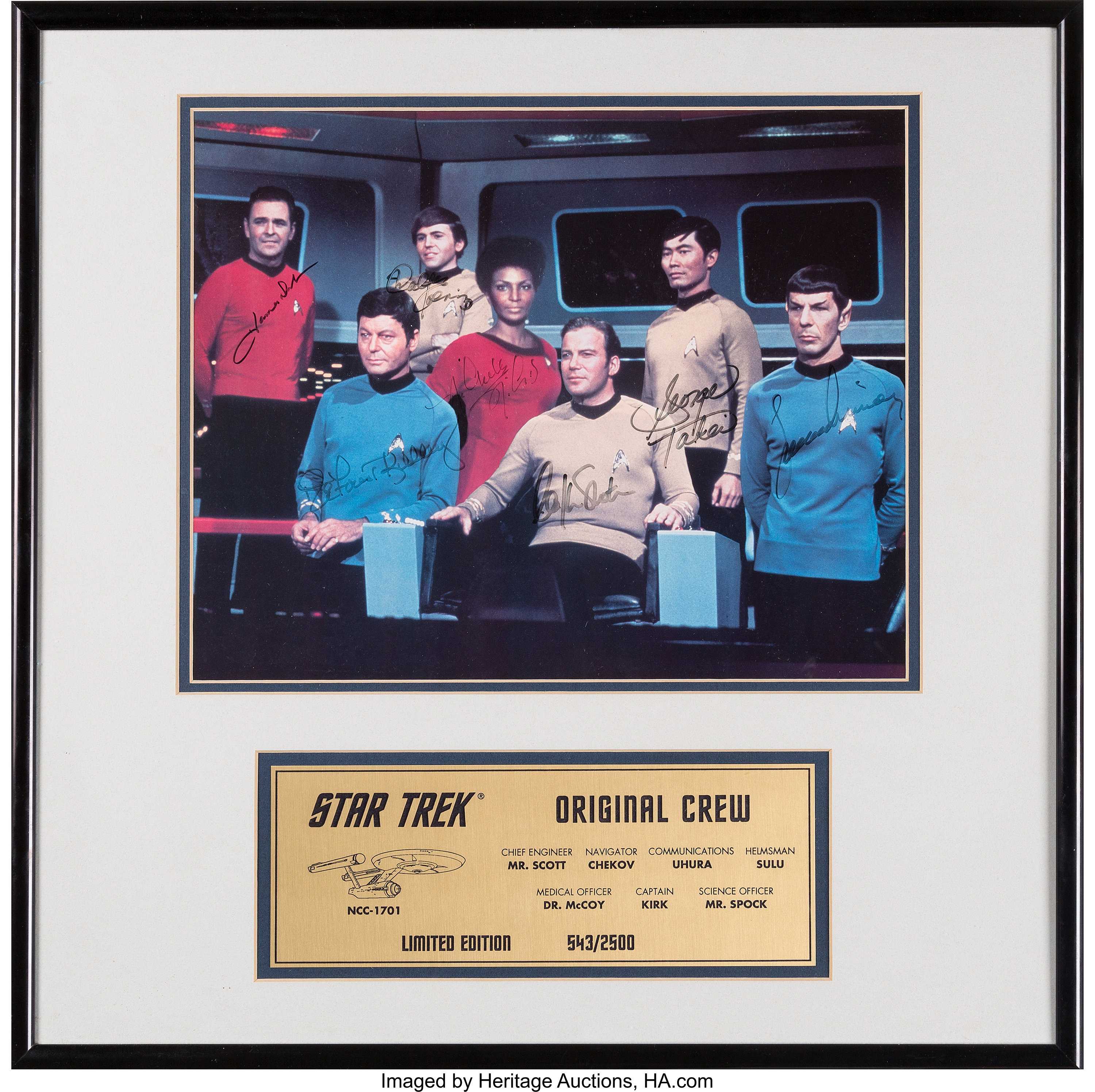 Star Trek: The Original Series Delta Personalized Laser Engraved SIC T