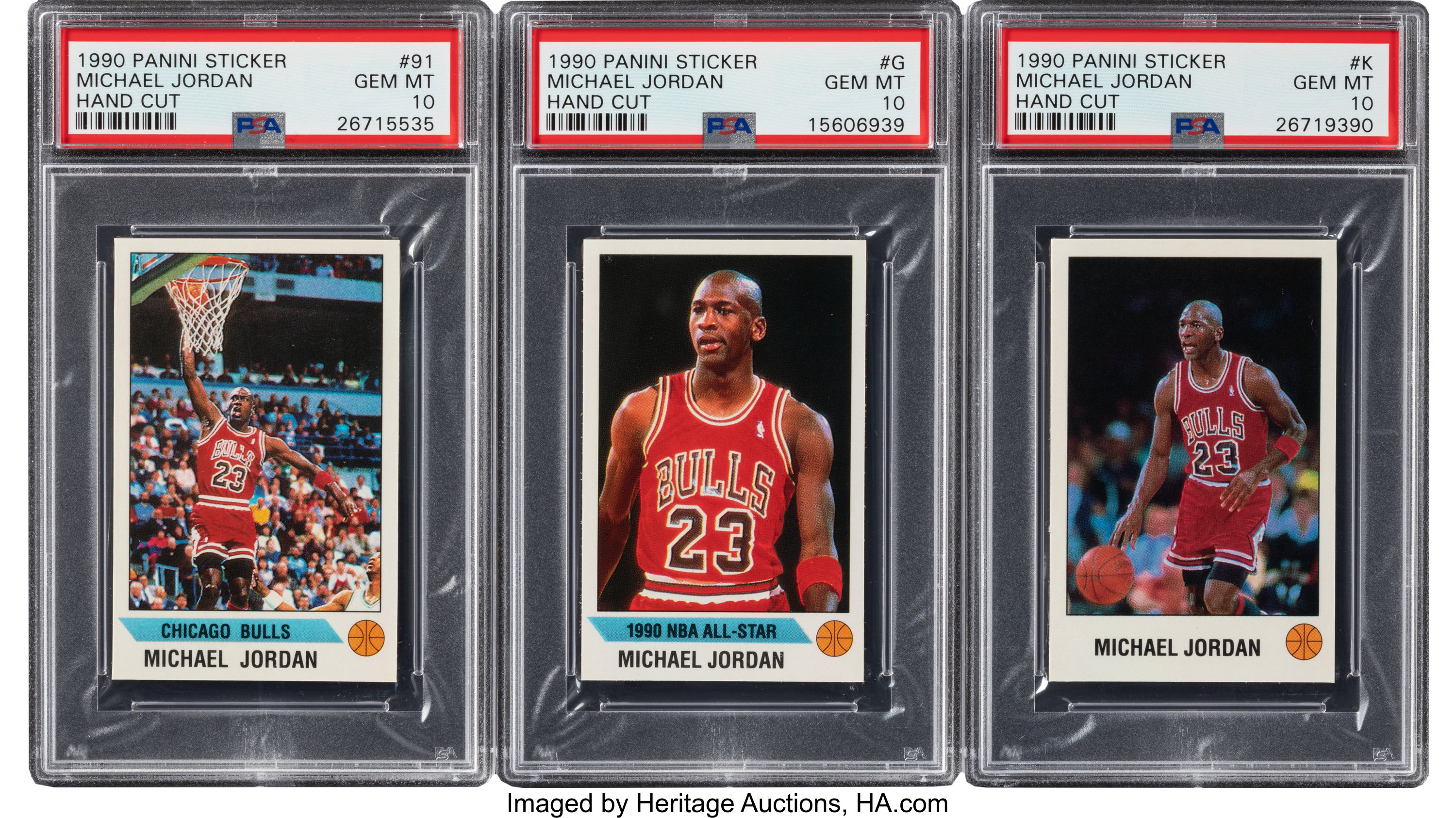 1990 Kenner Starting Line-Up Michael Jordan (Yellow) PSA Gem Mint