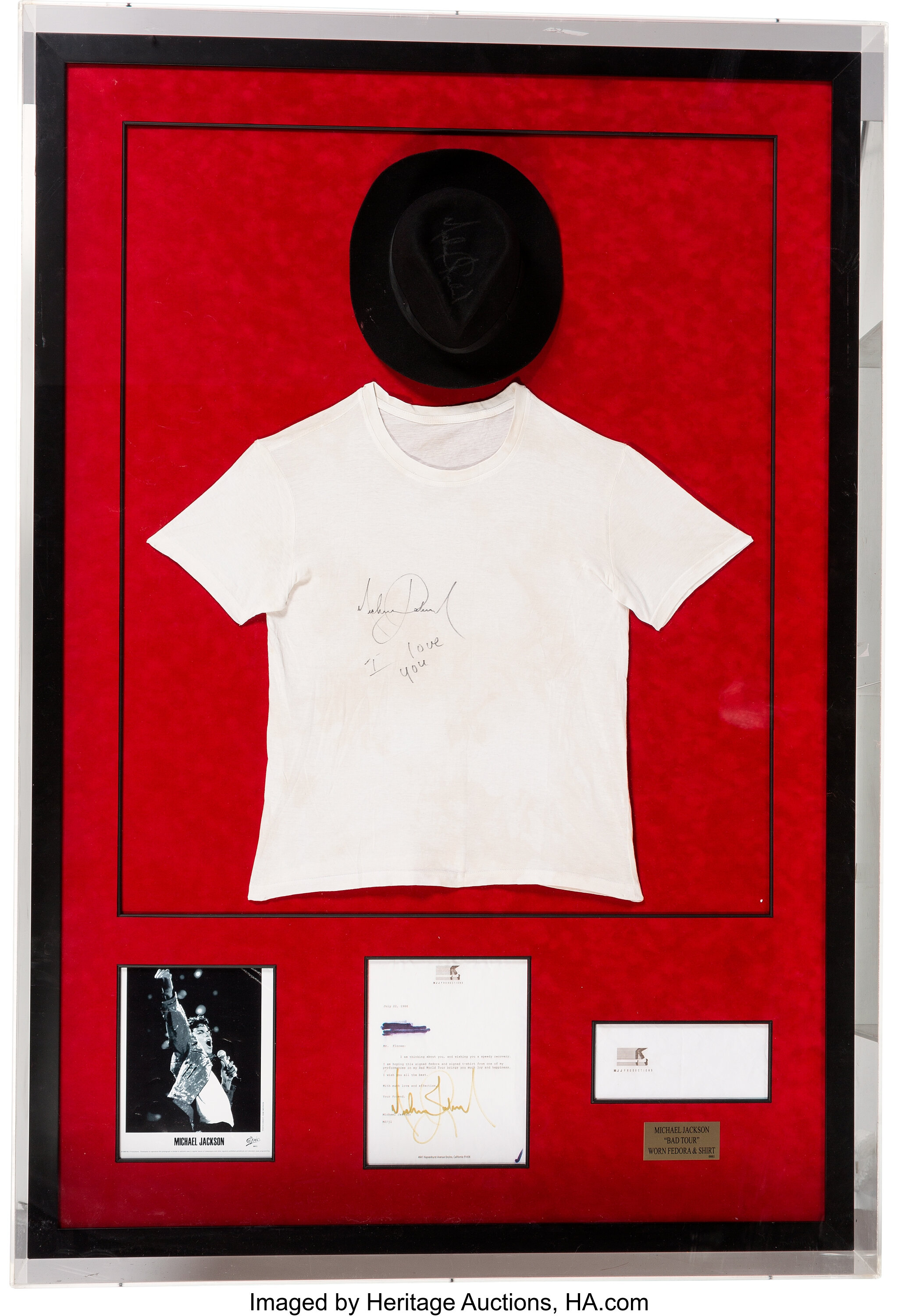 Sold at Auction: Michael Jackson's Personally Owned Bad Tour Right