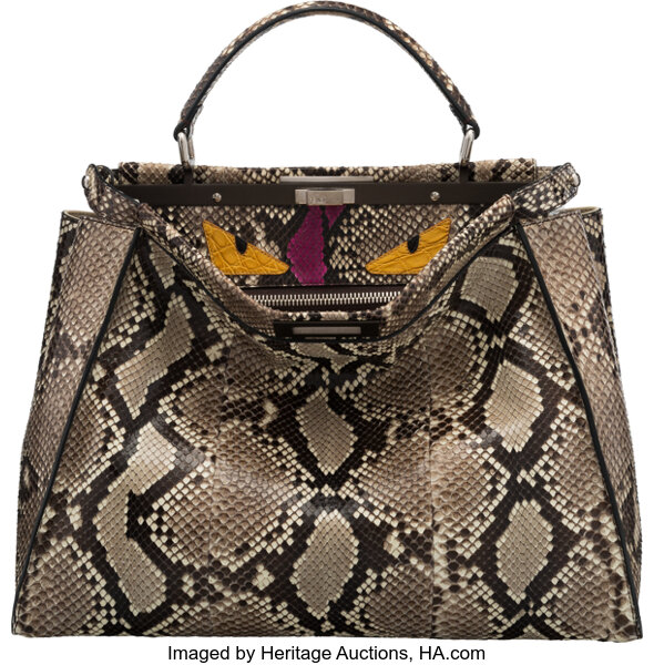 fendi python peekaboo