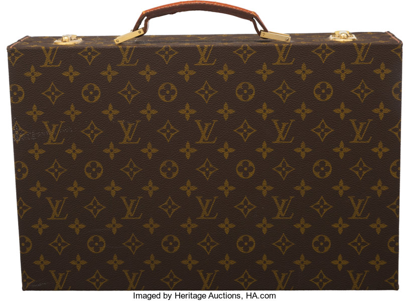 Louis Vuitton 100% Coated Canvas Color Block Brown Monogram Canvas