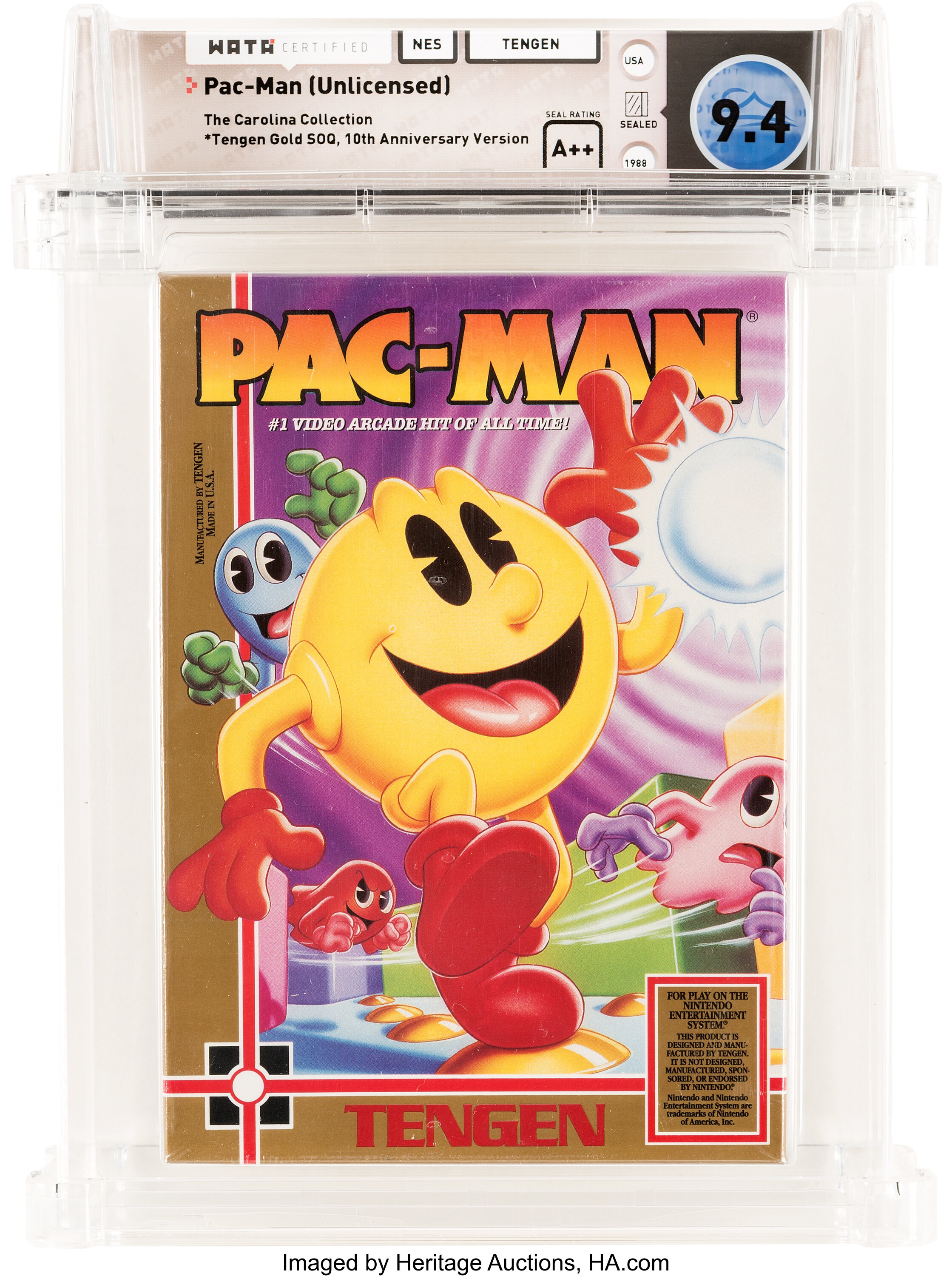 Tengen pac man clearance nes