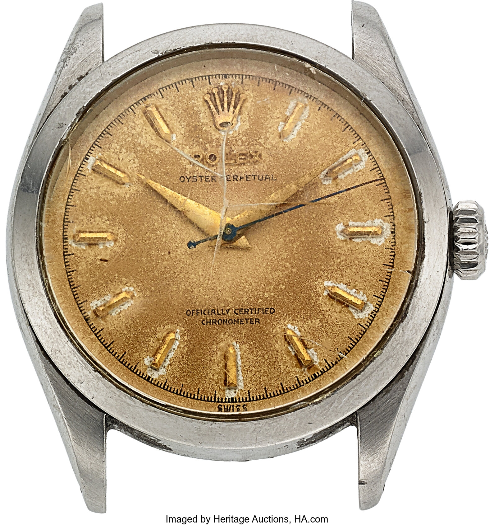 Rolex Oyster Perpetual Stainless Steel Ref. 6284 circa 1953