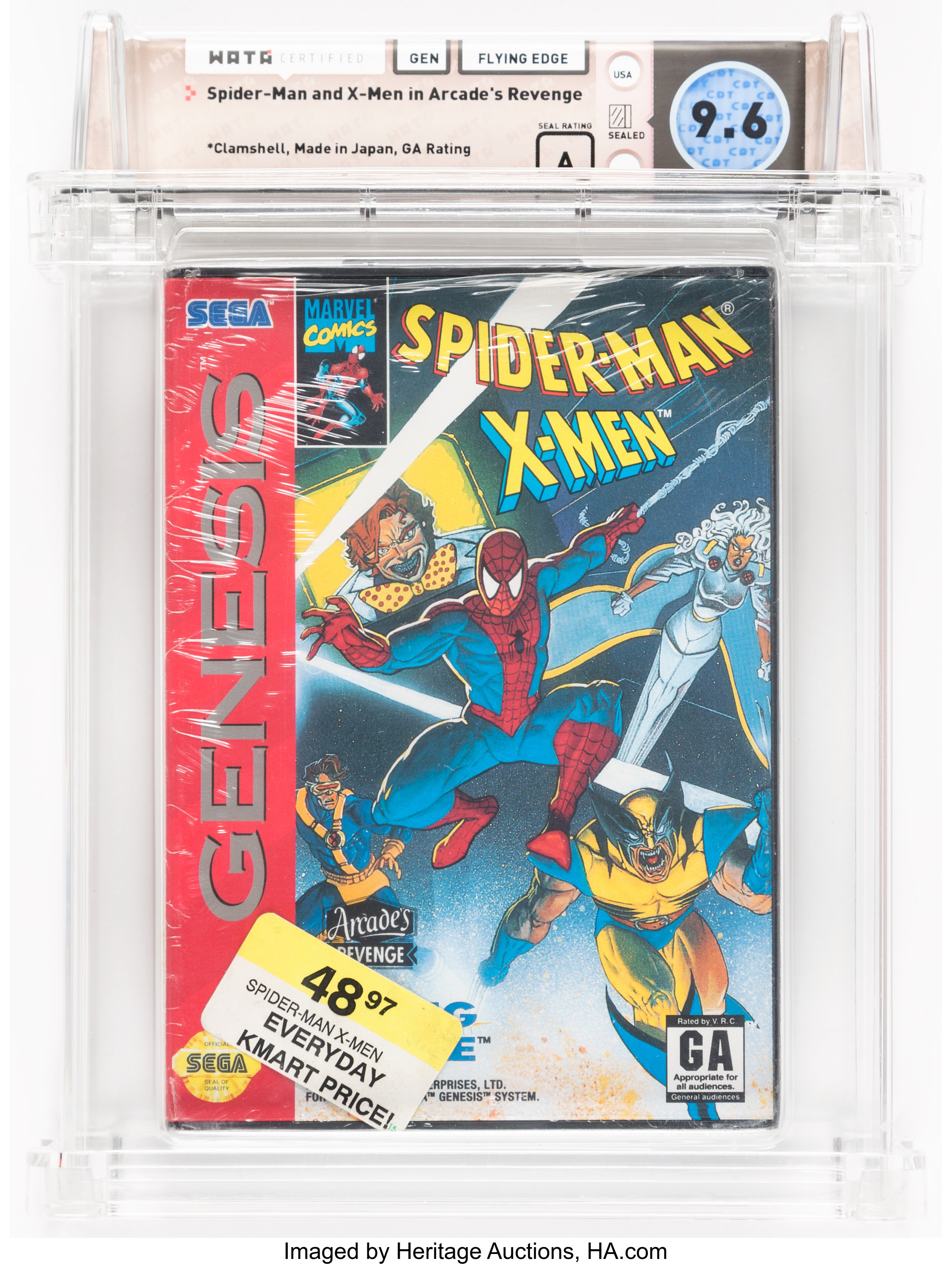 Spider Man And X Men In Arcades Revenge Made In Japan Ga