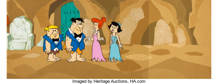 The Pebbles And Bamm Bamm Show Pan Background With The New Fred And Lot 63312 Heritage Auctions