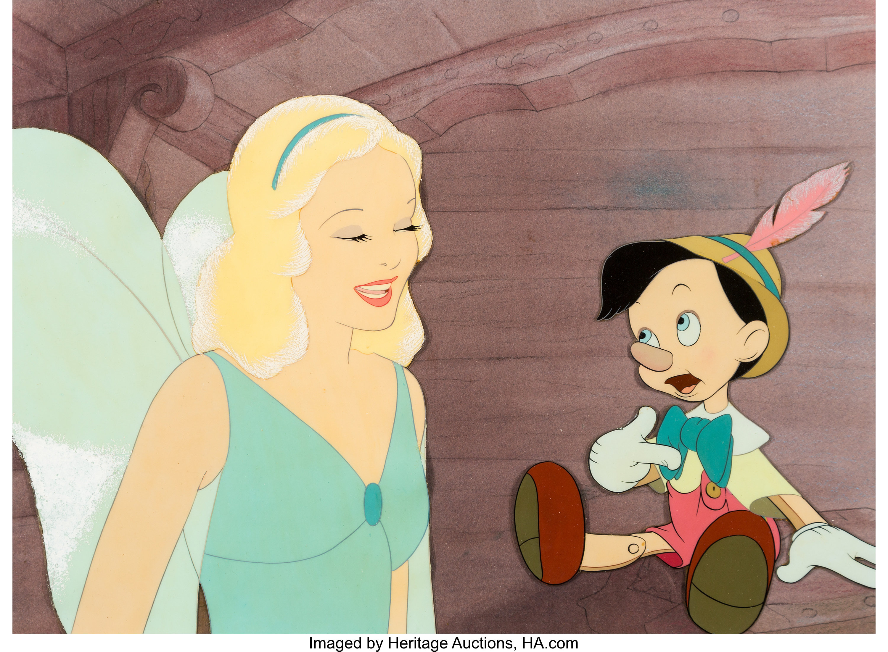 pinocchio and blue fairy