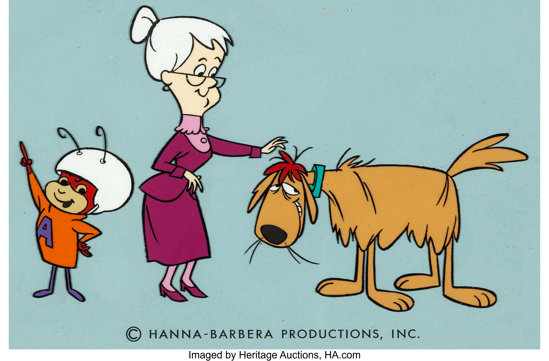 The Atom Ant Secret Squirrel Show Color Model Cel Hanna Barbera Lot 63292 Heritage Auctions https comics ha com itm animation art color model the atom ant secret squirrel show color model cel hanna barbera 1965 a 7216 63292 s
