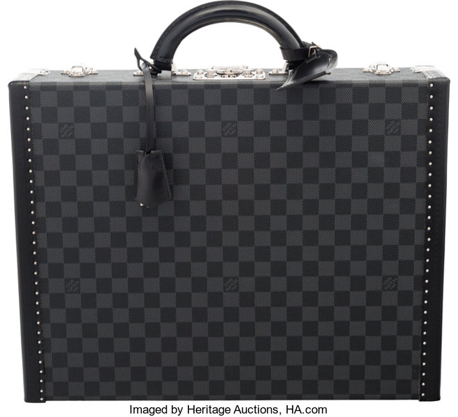 Sold at Auction: AUTHENTIC LOUIS VUITTON DAMIER GRAPHITE CANVAS