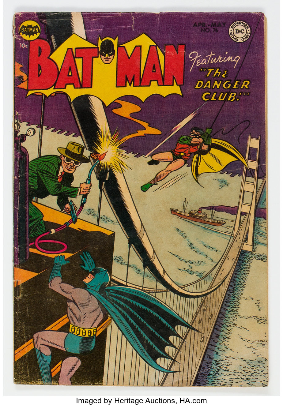 Batman #76 (DC, 1953) Condition: VG.... Golden Age (1938-1955) | Lot #15391  | Heritage Auctions