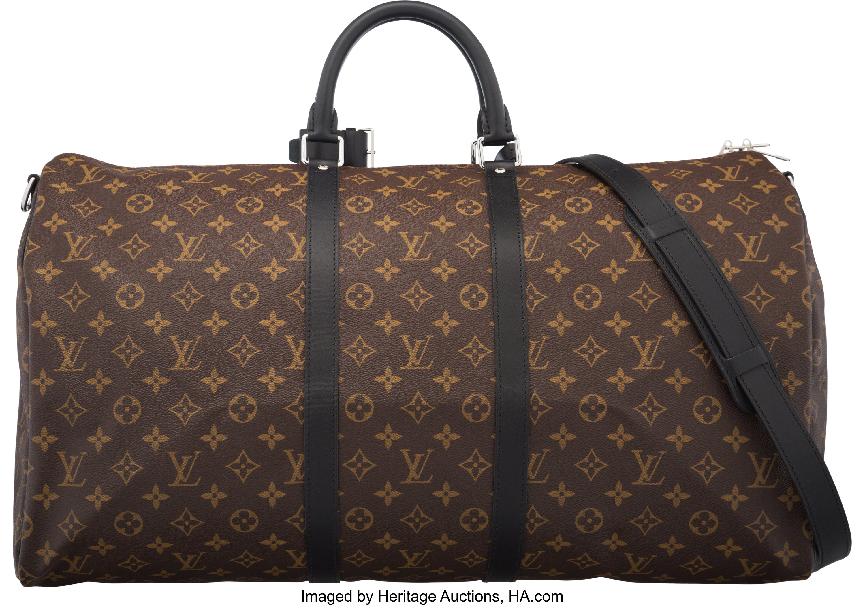 Sold at Auction: Louis Vuitton Keepall Bandouliere Bag Monogram