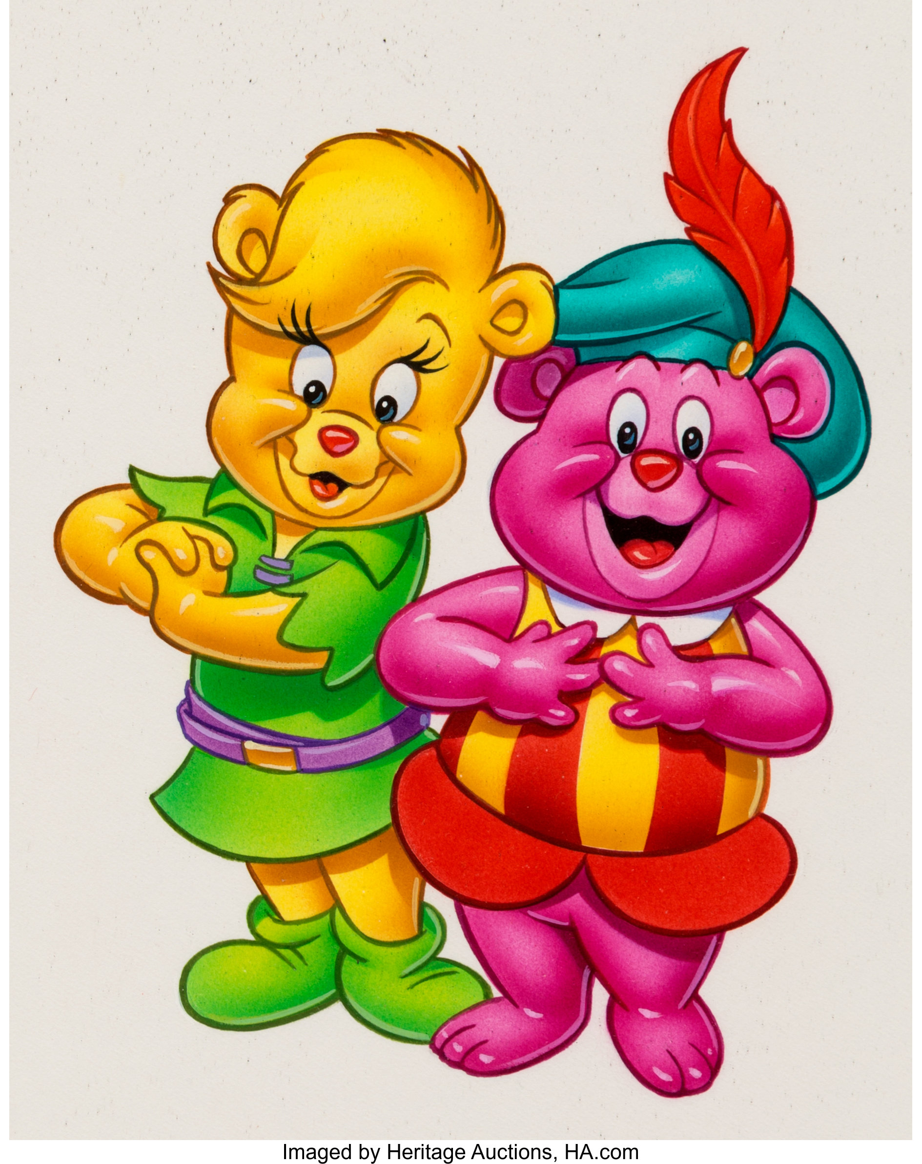 Gummi Bears Original Disney Consumer Products Art (Walt Disney, | Lot ...