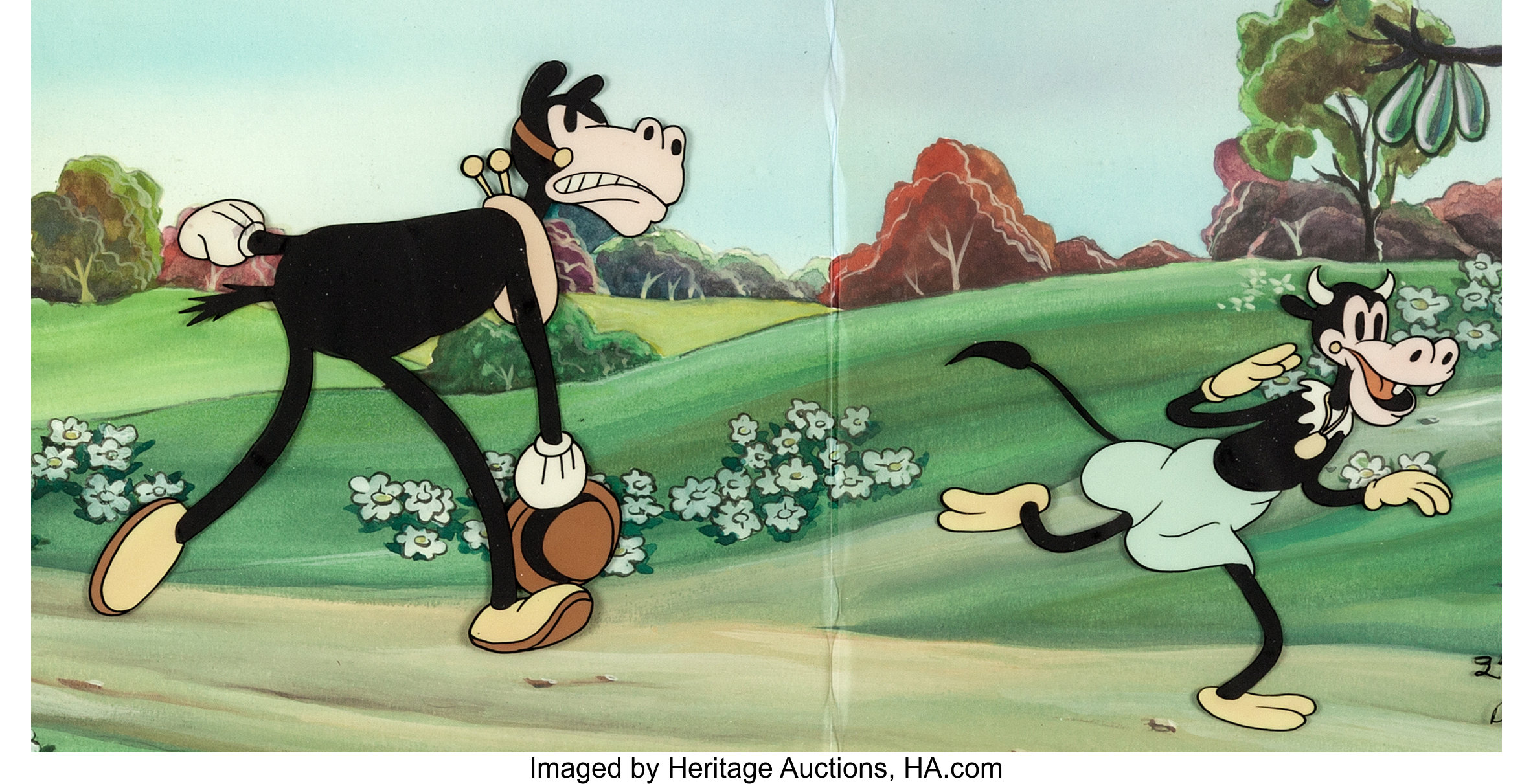 clarabelle cow and horace horsecollar