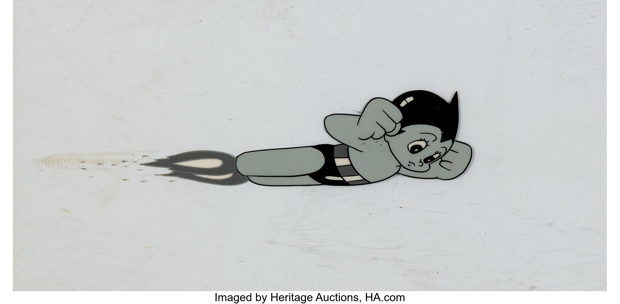 Astro Boy Black And White Production Cel Osamu Tezuka Mushi Lot Heritage Auctions