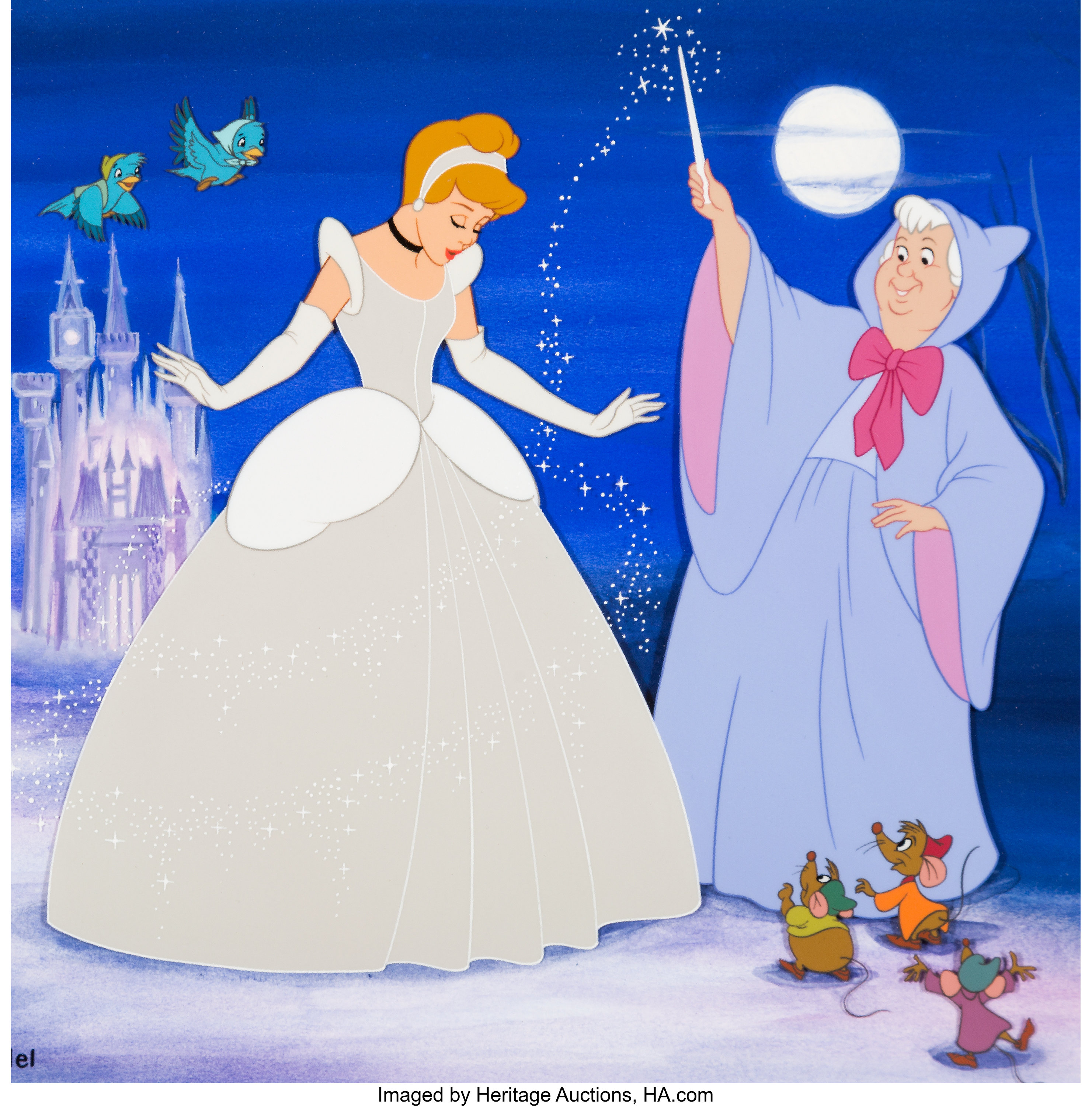 Cartoon Walt Disney Cinderella Colorful Dior Gucci Chanel Hermes