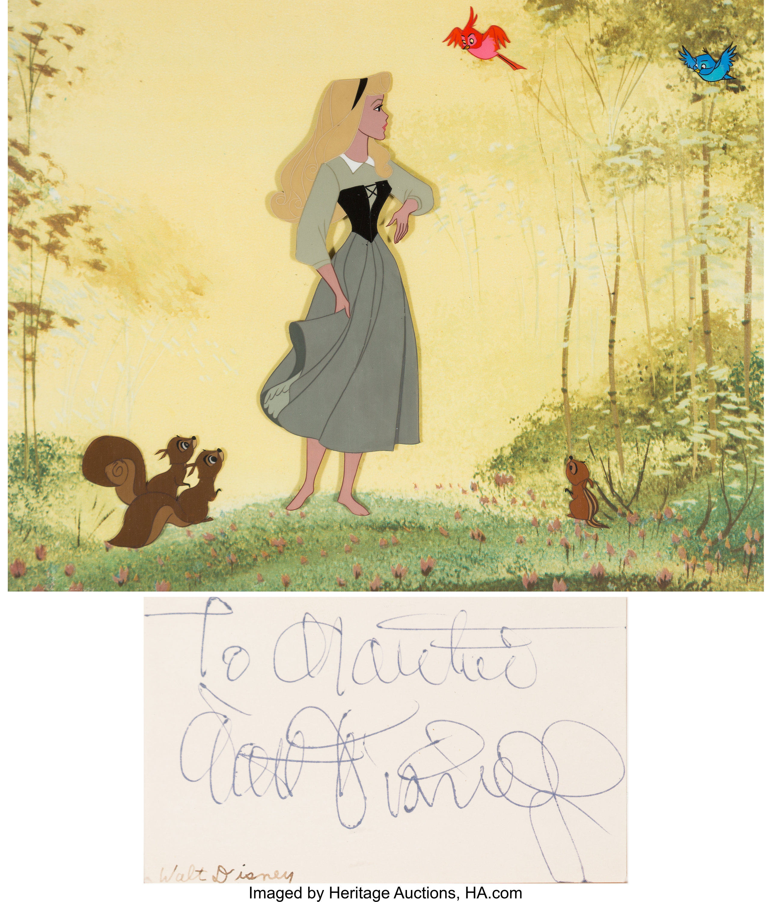 sleeping-beauty-briar-rose-production-cel-and-walt-disney-signature