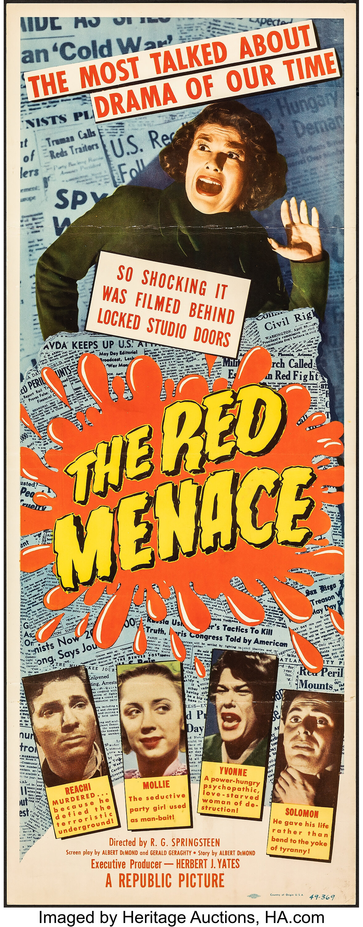 the-red-menace-republic-1949-folded-fine-very-fine-insert-lot