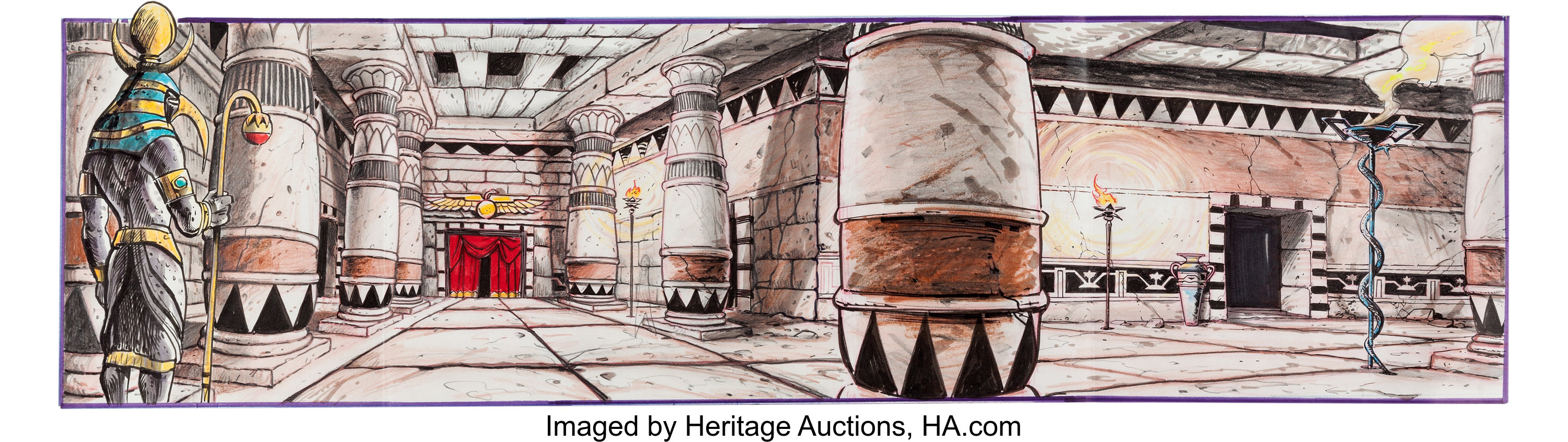 Scooby-Doo and the Cyber Chase Video Game Background Layout | Lot #63374 |  Heritage Auctions