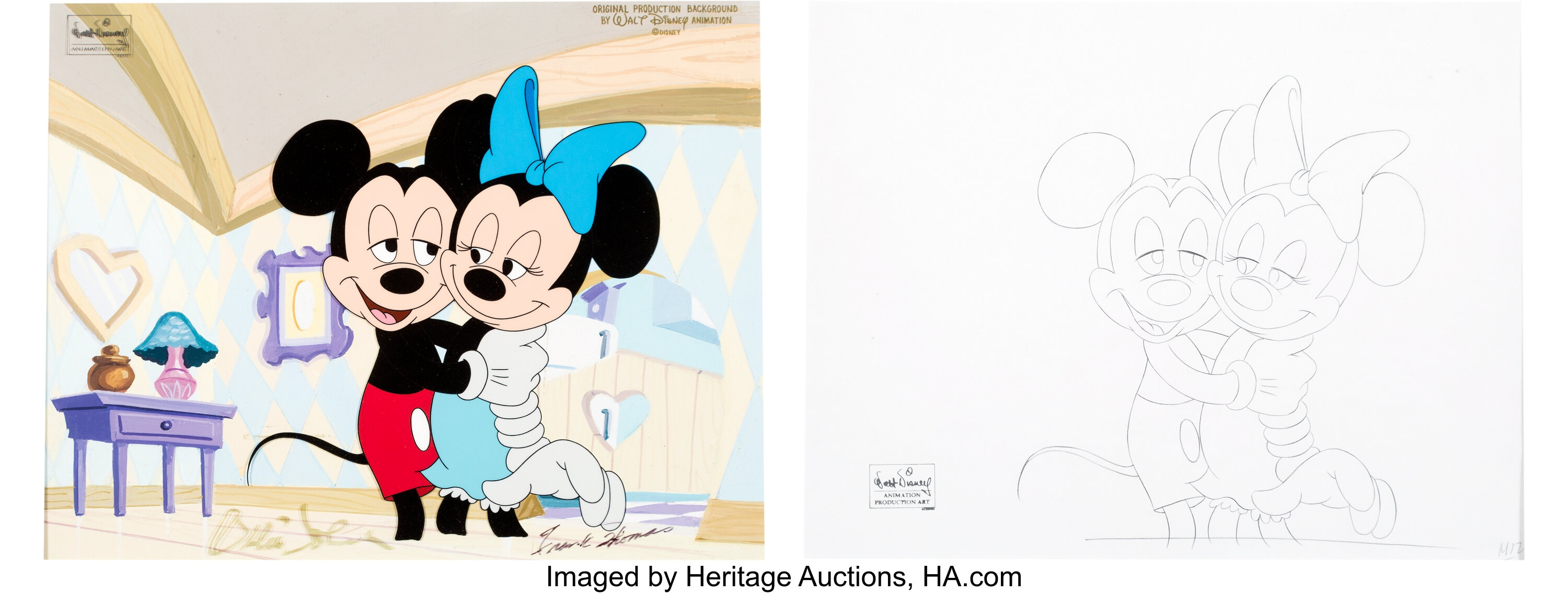 Animation Collection: Original Production Animation Cel of Mickey