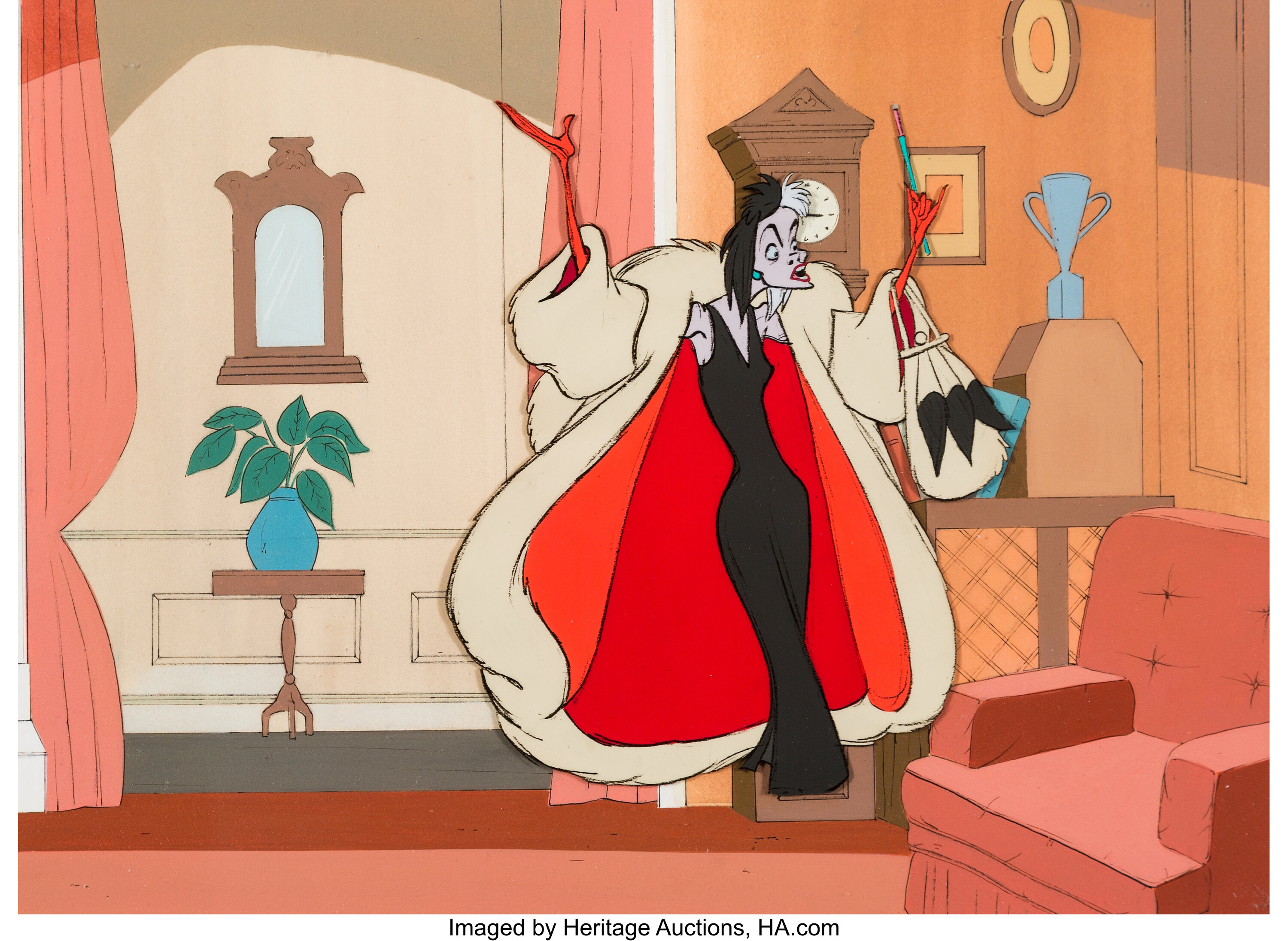 101 DALMATIANS Clip - Cruella De Vil (1961) Disney 