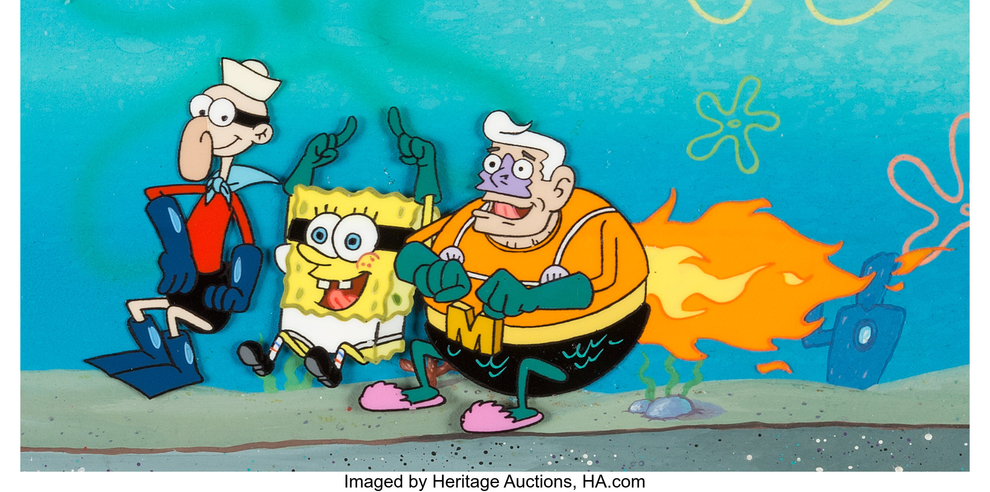 spongebob characters barnacleboy